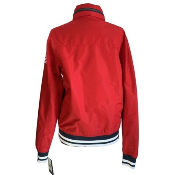 NEW U.S. Polo Assn Red Jacket 109441R1 Small READ - Picture 3 of 8